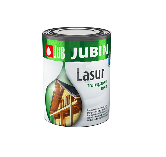 JUBIN lasur - eko transparentni premaz za drvo