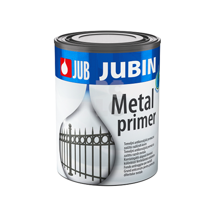 JUBIN METAL PRIMER - temeljni premaz za željezo i obojane metale