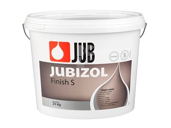 JUBIZOL FINISH S - dekorativna siloksanizirana žbuka
