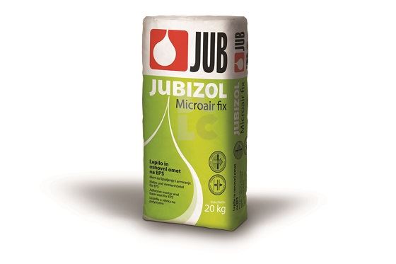JUBIZOL MICROAIR FIX - bijelo paropropusno fasadno ljepilo i temeljna žbuka