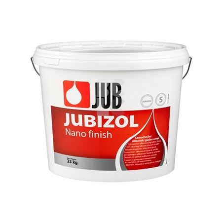 JUBIZOL NANO FINISH S - samočisteća silikonska zaglađena žbuka