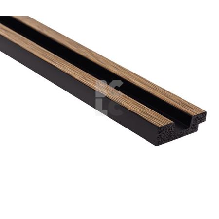 ZIDNI PANEL Stretto LAMELLI L0106L, 270 cm, klasični hrast - lijevi profil