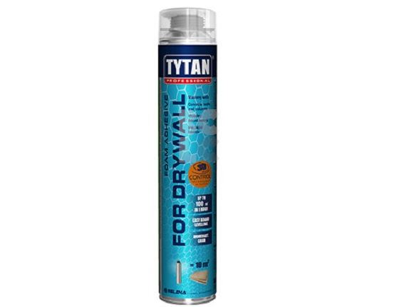 TYTAN PU PJENA LJEPILO ZA GIPS PLOČE 830ml. pištoljska