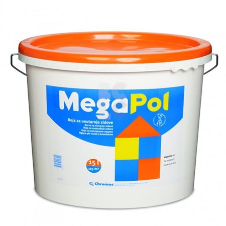 MEGAPOL - ekonomična disperzijska boja za unutarnje zidove