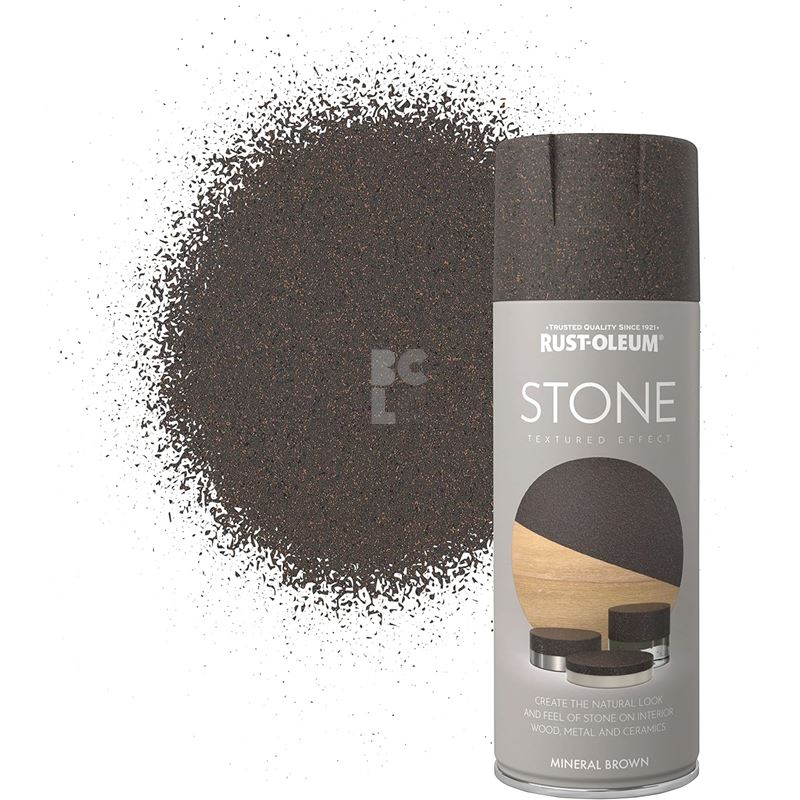 RUST-OLEUM STONE SPRAY - boja s efektom kamena (DIY)