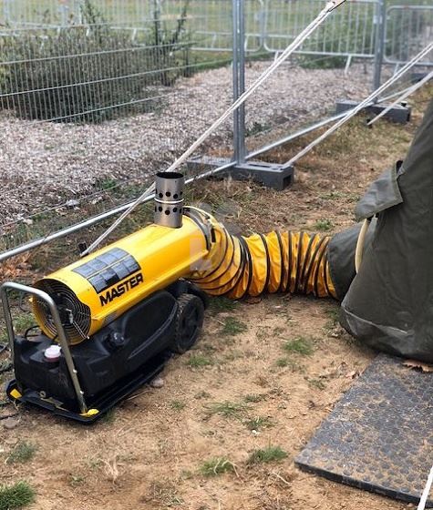 Uljni grijač Master BV77E (indirektni) - 21kW / 230V /1.550m3/h