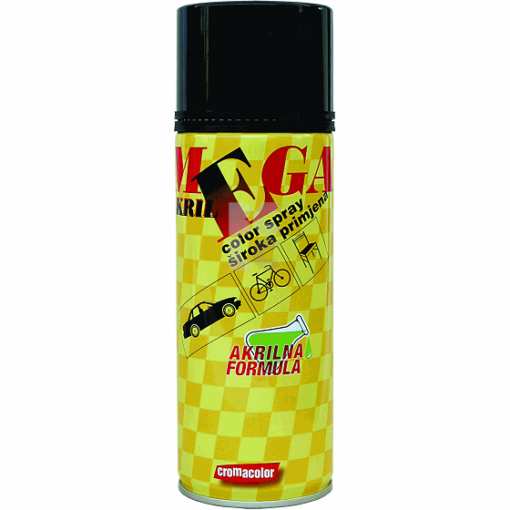 MEGA AKRILNA FORMULA - akrilna boja u spreju za prekrivanje mrlja