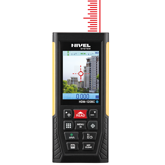 NIVEL DALJINOMJER CRVENI KAMERA/COLOR/USB HDM120BC