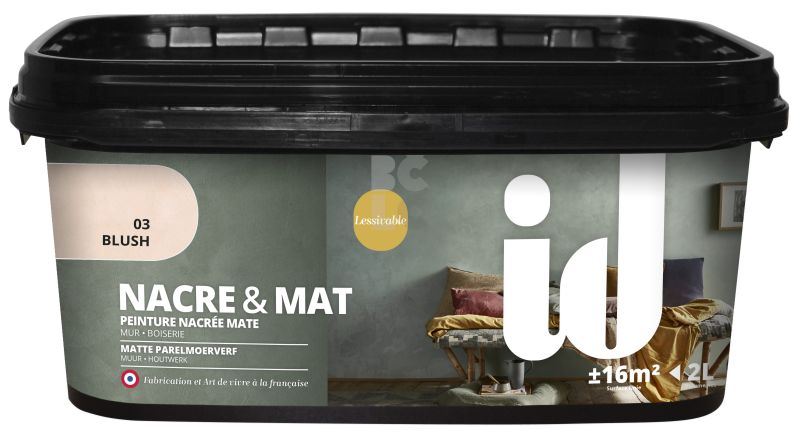 ID NACRE & MAT - boja s perla mat sedefastim efektom