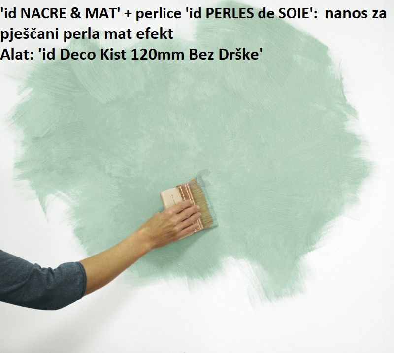 ID NACRE & MAT - boja s perla mat sedefastim efektom