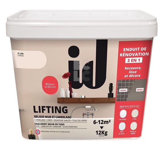 ID LIFTING - dekorativni premaz za pločice 3 u 1