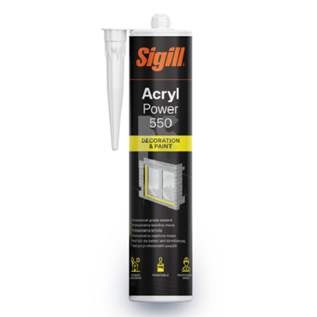 SIGILL ACRYL Power 550 -  BIJELI 300 ML