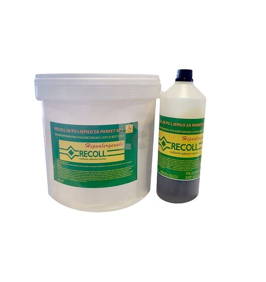 RECOLL 2K PU ljepilo za parket 9,9 kg