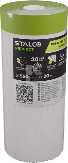 ZAŠTITNI PAPIR S IMPEGNIRANOM TRAKOM WASHI 550mmx20m