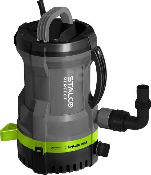 STALCO pumpa potopna/površinska SPP450 2in1 za prljavu vodu 6800/5000lit/h
