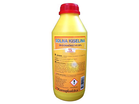 SOLNA KISELINA ZA DOMAĆINSTVO 20% (1L)