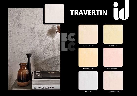 ID TRAVERTIN - premaz s efektom kamena
