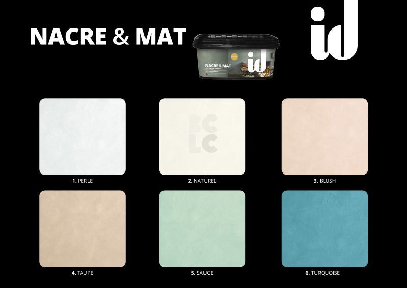 ID NACRE & MAT - boja s perla mat sedefastim efektom