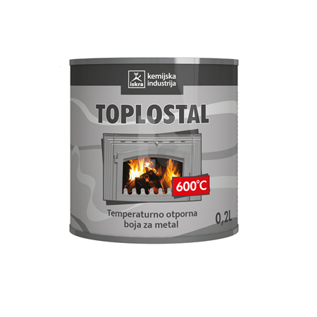 TOPLOSTAL HGT - temperaturno otporna boja za metal