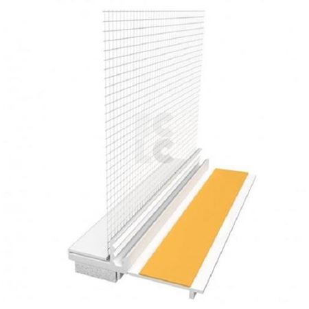 Prozorski profil PVC s mrež. 6mm (2,4m) bijeli VER.