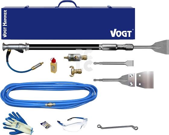 VOGT Pneumatski čekić VH25-90S set