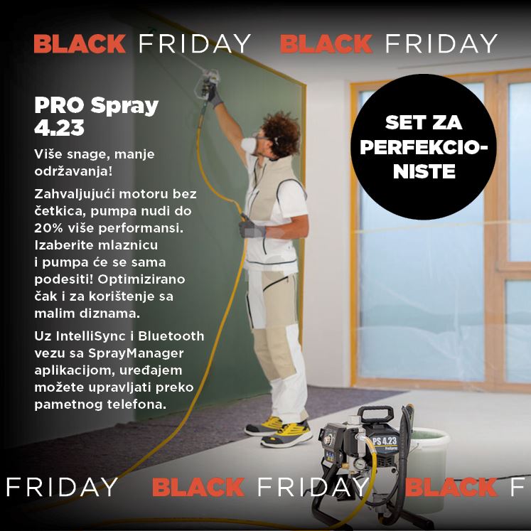 WAGNER ProSpray 4.23 Connect + SprayRoller25 cm gratis