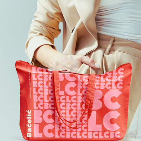 BČLĆ crvena torba za shopping