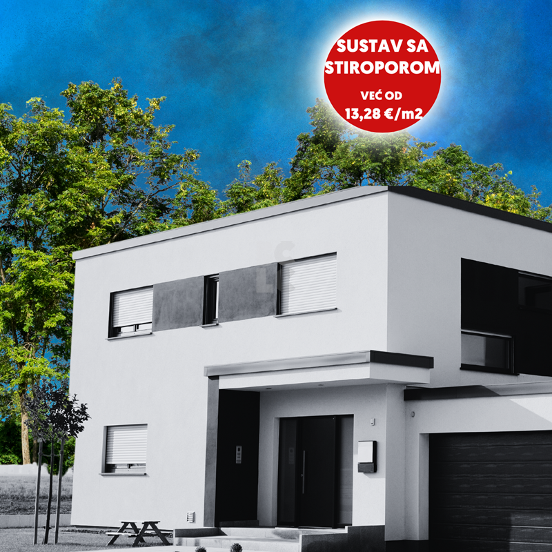 WEBER THERM FAMILY EPS BIJELI - ekonomičan fasadni sustav