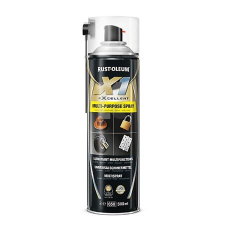 RUSTOLEUM X1 eXcellent MULTI-PURPOSE SPRAY 500 ml - podmazuje, čisti i štiti