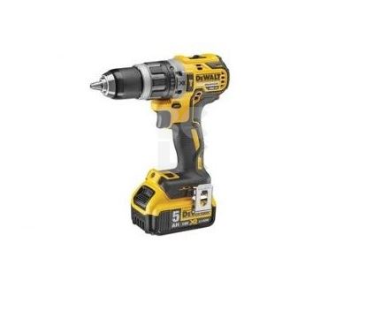 DEWALT AKU udarna bušilica 18V 5,0Ah+2x5Ah+punjač DCD796P2