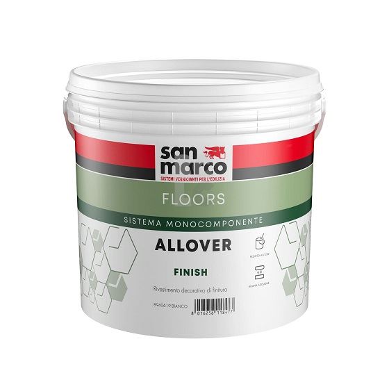 SAN MARCO ALLOVER FINISH - dekorativni premaz za podove, stropove i zidove