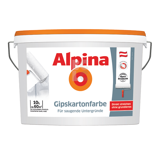 CAPAROL ALPINA GIPSKARTONFARBE - boja i temeljni premaz u jednom