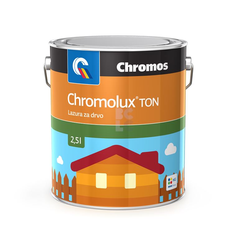 CHROMOLUX TON - tankoslojna lazura za zaštitu drva