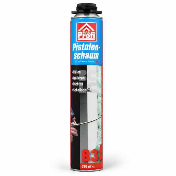PU PJENA 750ml BAU PROFI B3 pištoljska 750ml  AU - paket 12/1
