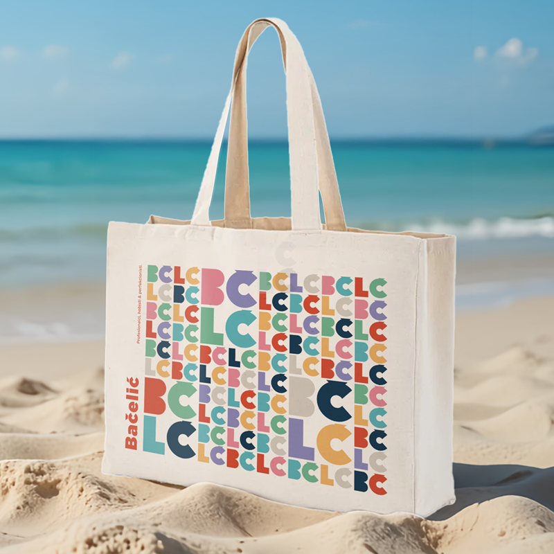 BČLĆ torba za shopping s recikliranim pamukom