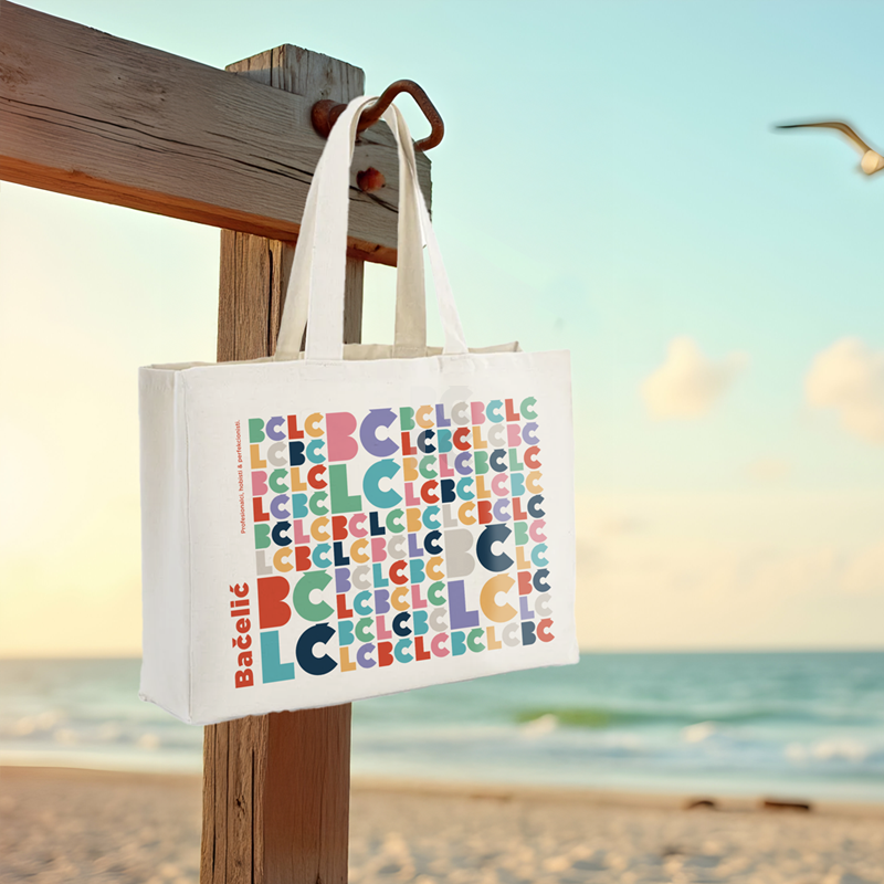 BČLĆ torba za shopping s recikliranim pamukom