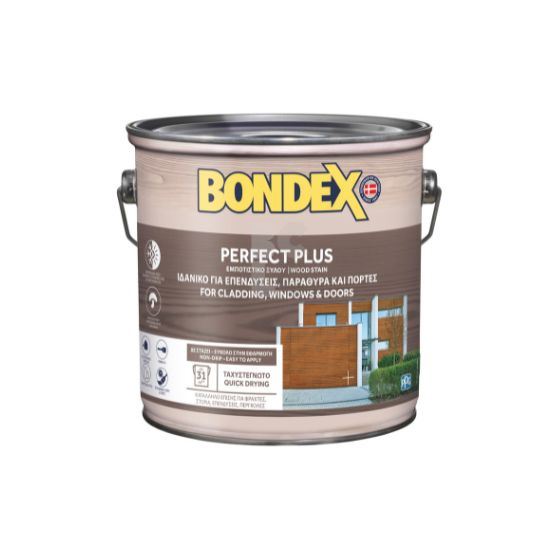 BONDEX PERFECT PLUS - debeloslojna zaštitna lazura na vodenoj osnovi