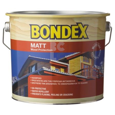 BONDEX MATT - tankoslojna lazura za zaštitu drva