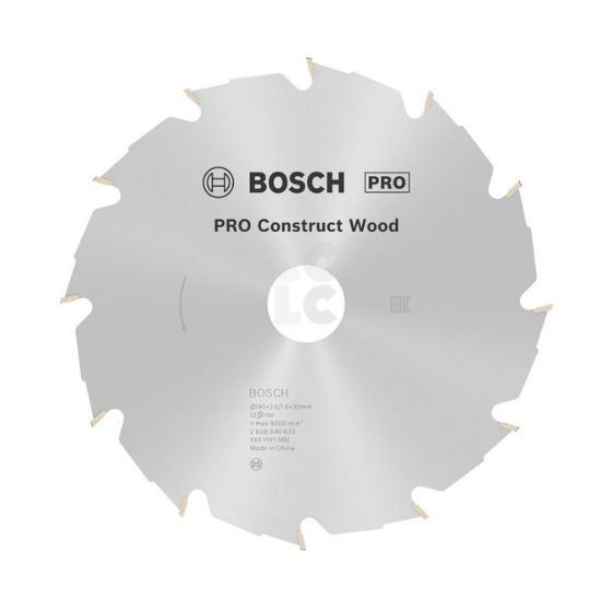 BOSCH List kr.pile 190X30mm Construct Wood