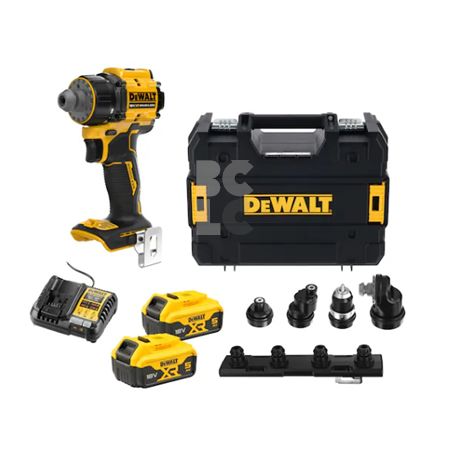 DEWALT AKU bušilica-odvijač s više glava DCD803P2T-QW