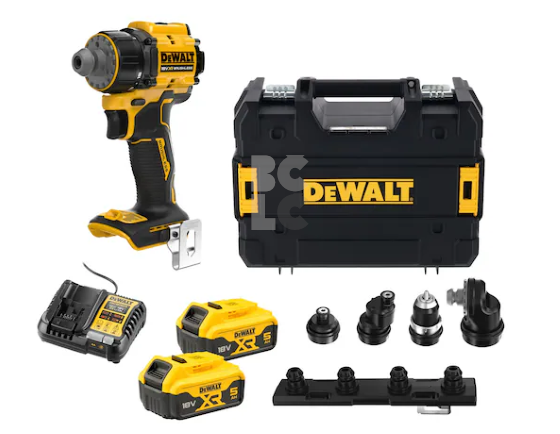DEWALT AKU bušilica-odvijač s više glava DCD803P2T-QW