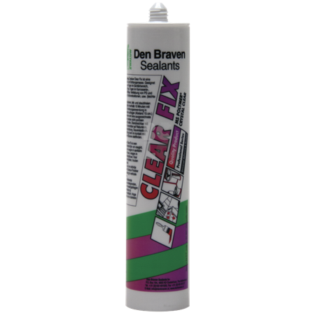 ZWALUW CLEARFIX Montažno hibridno ljepilo (290ml) bezbojan
