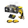 DEWALT AKU XR suhomontažni odvijač 18V,2x2.0Ah+punj.+kofer DCF620D2