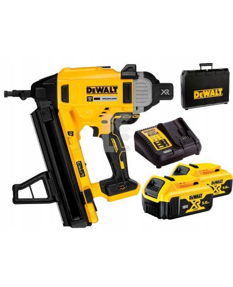 DEWALT DCN890P2 aku čavlerica za beton i čelik 18V XR 2x5,0Ah s punjačem