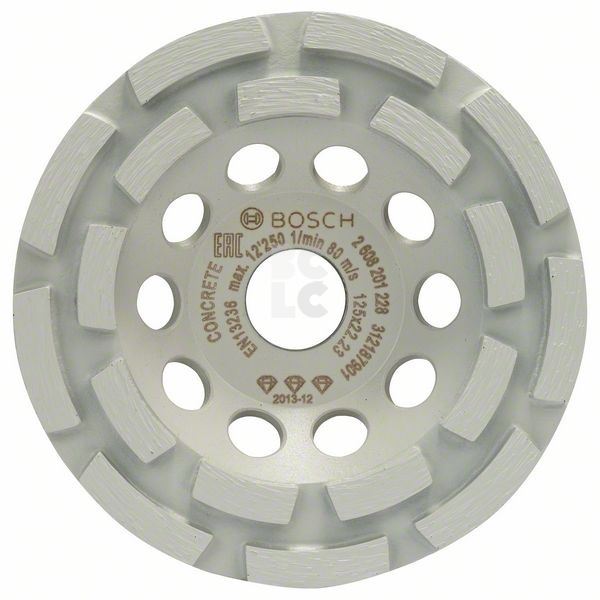 BOSCH Dijamantna brusna ploča za beton 125mm