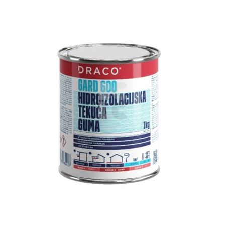 DRACO GARD 600 - prozirna tekuća poliuretanska hidroizolacijska membrana