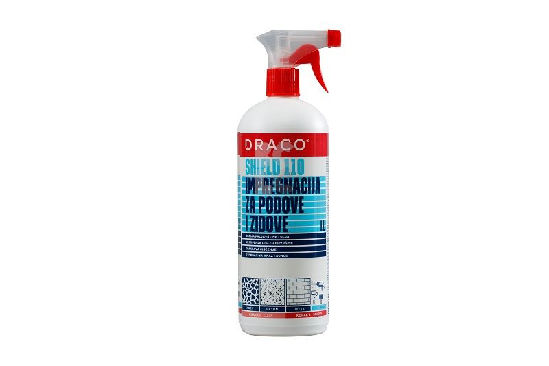 DRACO SHIELD 110 - hidrofobna i oleofobna impregnacija na bazi vode