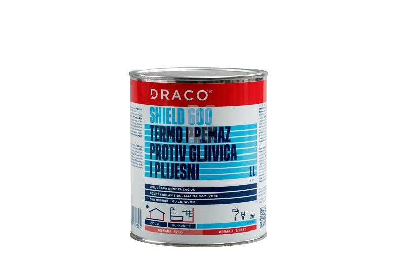 DRACO SHIELD 600 - termo premaz protiv kondenzacije, gljivica i plijeni