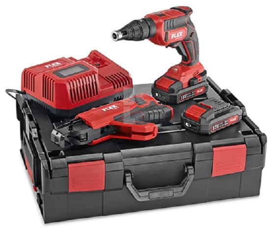 FLEX AKU odvijač+spremnik DW45 18V