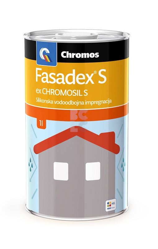 FASADEX S - bezbojna vodoodbojna impregnacija